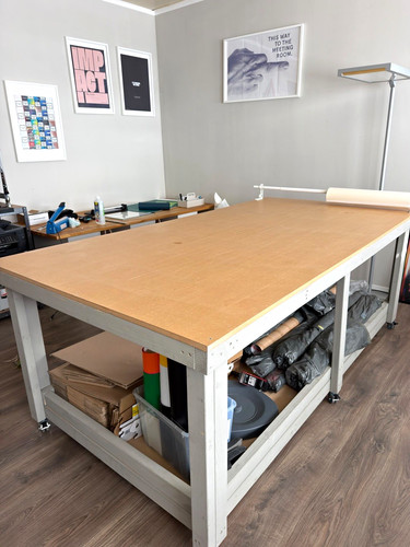 Großer arbeitstisch 250cm - großer,