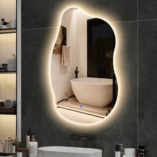 Asymmetrisch badspiegel mit - asymmetrisch,