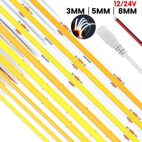 3mm 5mm 8mm cob led - 3mm, streifen