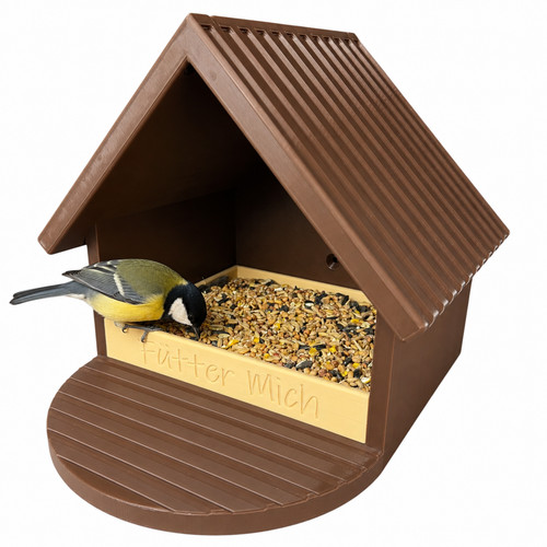 Wetterfestes vogelfutterhaus - wetterfestes,