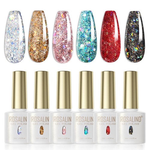 Nagellack glitzer farben - uv,
