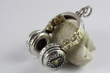 GROSSER MASONIC FREIMAURER KOPFHÖRER HEADPHONES SILBERANHÄNGER 925 SILBER / 488