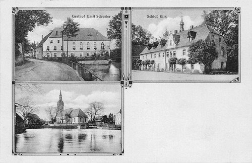 Schloß klix gasthof emil - ak, klix,