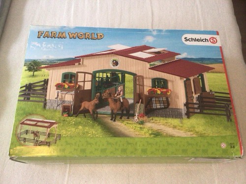 Schleich farmworld reitstall - schleich,