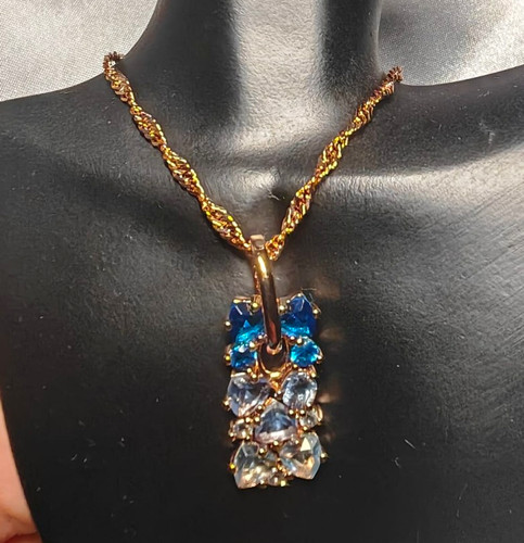 Roségold kette 925 mit - roségold, 585