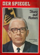 Der Spiegel 12. September 1966 Nr. 38 -60 Geburtstag "Sturz auf Raten"