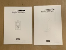 Bowers & Wilkins Nautilus 805 Owner’s manual + FS-N805 Assembly instructions