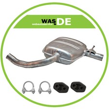 Mittelschalldämpfer VW Golf III 3 1.6 2.0, Golf IV 4 Cabrio, Vento Auspuff