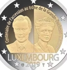 Luxemburg 2€ Euro Münze