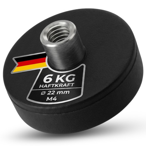 Neodym magnete gummiert - magnete, Ø
