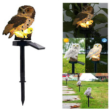 Solar Gartenlampe Eule