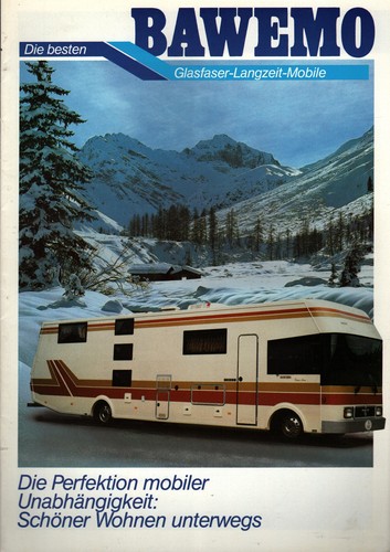 Prospekt camper wohnmobile - camper,