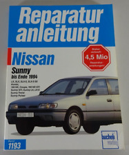 Reparaturanleitung Nissan Sunny N 14 + 100 NX, LX, SLX, SE, ... bis Ende 1994