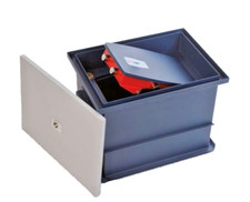 BODENTRESOR Einmauertresor SAFE S2 EN 14450 VERSTELLBARE TIEFE 320x440x210-320mm