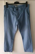 Tom Tailor Marvin Slim Chinohose Gr. 31/32, hellblau, 100% Baumwolle 