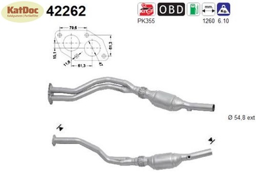 Katalysator audi a4 b5 - katalysator,