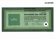 ROSENTHAL Porzellan 1970 Selb