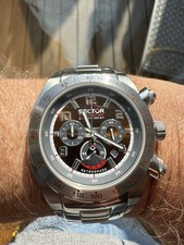 Sector No Limits - Race - Retrograde Chronograph 100 Meters - NP: 268,-€
