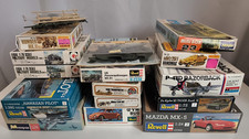 Konvolut unvollständiger Modellbausätze von Revell Matchbox Airfix Monogram