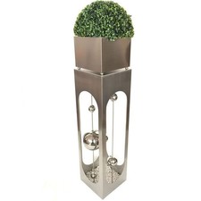 Säulenförmiger Pflanzkübel