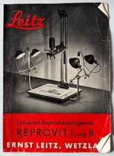 LEITZ LEICA Prospekt REPROVIT