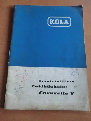 Köla ersatzteilliste - kÖla,