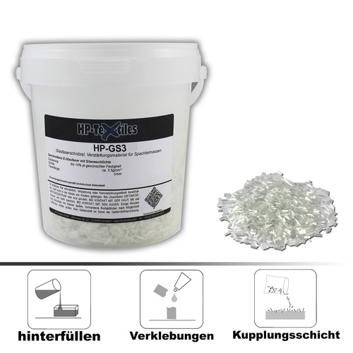 Glasfaserschnitzel 3mm gs3 - glasfaserschnitzel,