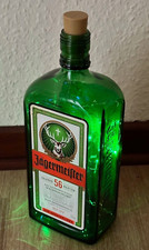 Jägermeister Flaschenlampe Leuchtflasche mit LEDs
