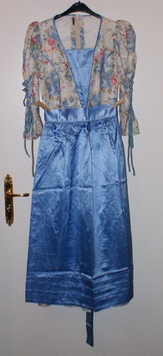 Dirndl unikat hell blau - dirndl, gr.