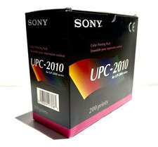 Sony UPC-2010 Pack, Farbband mit Druckerpapier für Sony UP-2000 Drucker Serie