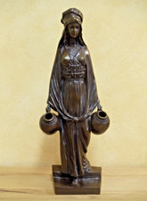 Bronze figur frau - bronze,