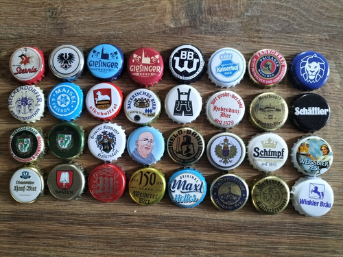 Kronkorken bier konvolut - kronkorken, bier,