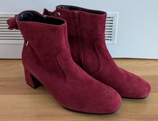 Damen Wildleder Stiefelette