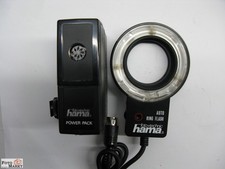 Ringblitz 55 mm + Einstelllicht Hama Auto Ring Flash mit Automatic Macro Blitz