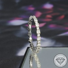 Wert 2250 € Memory Brillant Ring (ca.0,85 carat) Gr.60 585 14 Karat Weiß Gold...
