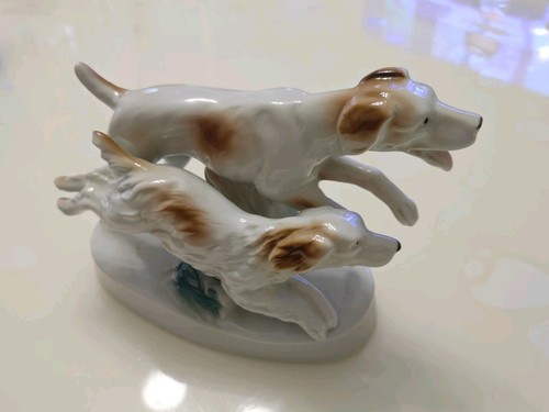 Porzellan jagd hund - hund,
