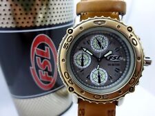 FOSSIL FL-4714 . Modern Vintage Wristwatch . Armbanduhr . Timeless Style . Retro