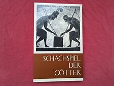 Marcus Vida: Schachspiel der Götter - Scacchia Ludus Artemis Verlag Zürich chess