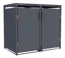 Mülltonnenbox anthrazit für - mülltonnenbox,
