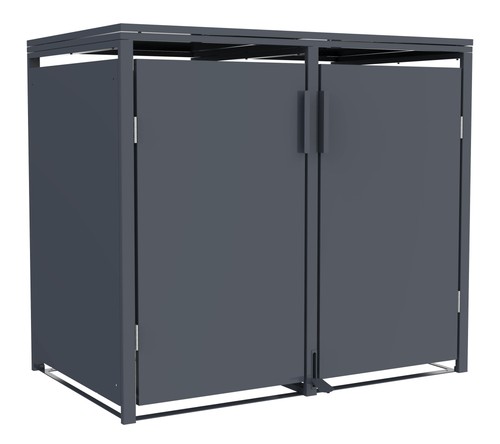 Mülltonnenbox anthrazit für - mülltonnenbox,