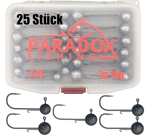 Paradox fishing jigköpfe set - fishing,