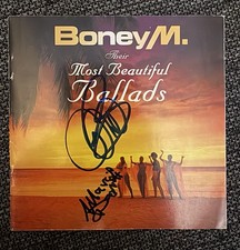 Boney M. CD Their Most Beautiful Ballads Signiert Autogramm