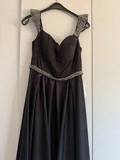 Abendkleid Abiye Schwarz 40 Elegant