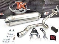 Turbo Kit Edelstahl Auspuff +