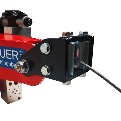 Seileinlauf für hydraulische