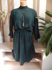 mbym * Oversize Kleid Blusenkleid mit Stehkragen Fledermaus Gr. 36 38 40 (S)