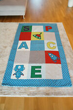 Krabbeldecke Decke Patchwork Tagesdecke Kuscheldecke Patchworkdecke Kinderdecke