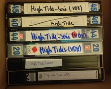 5 VHS Video Kassetten mit TV