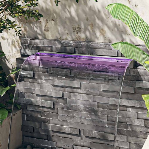 Wasserfall element mit rgb - wasserfall-element,