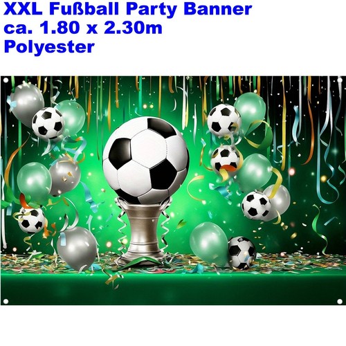 Xxl fußball party banner - fußball,